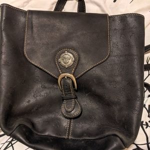 Vintage Disney Leather Backpack